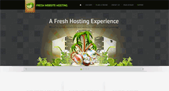 Desktop Screenshot of freshwebsitehosting.com
